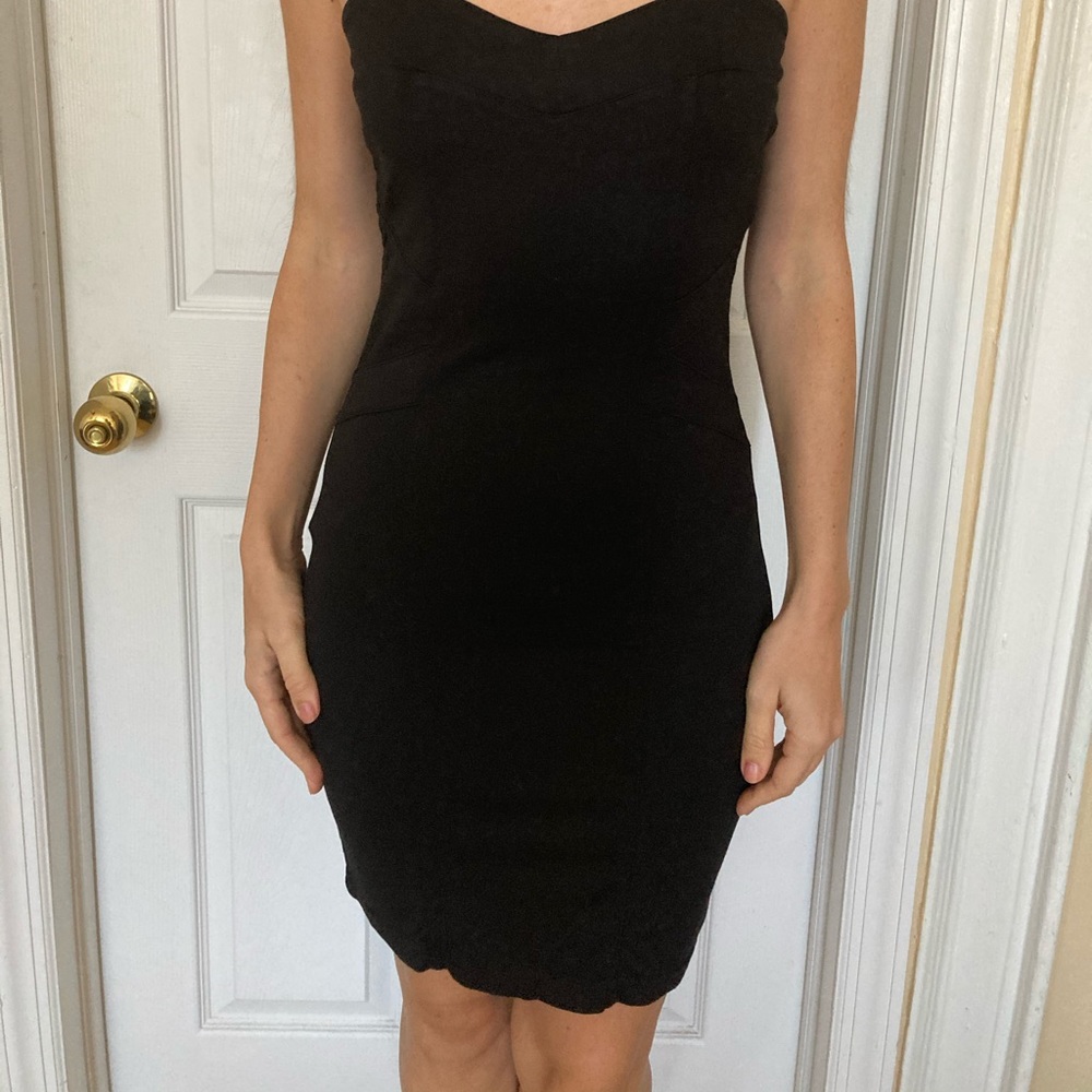 Cotton On black strappy mini dress - Picture 3 of 11